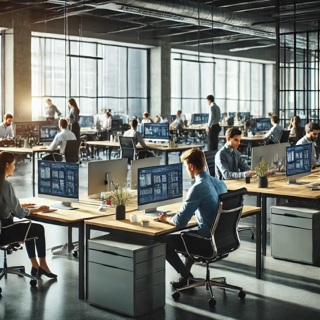 Alpha Data Tech work environment